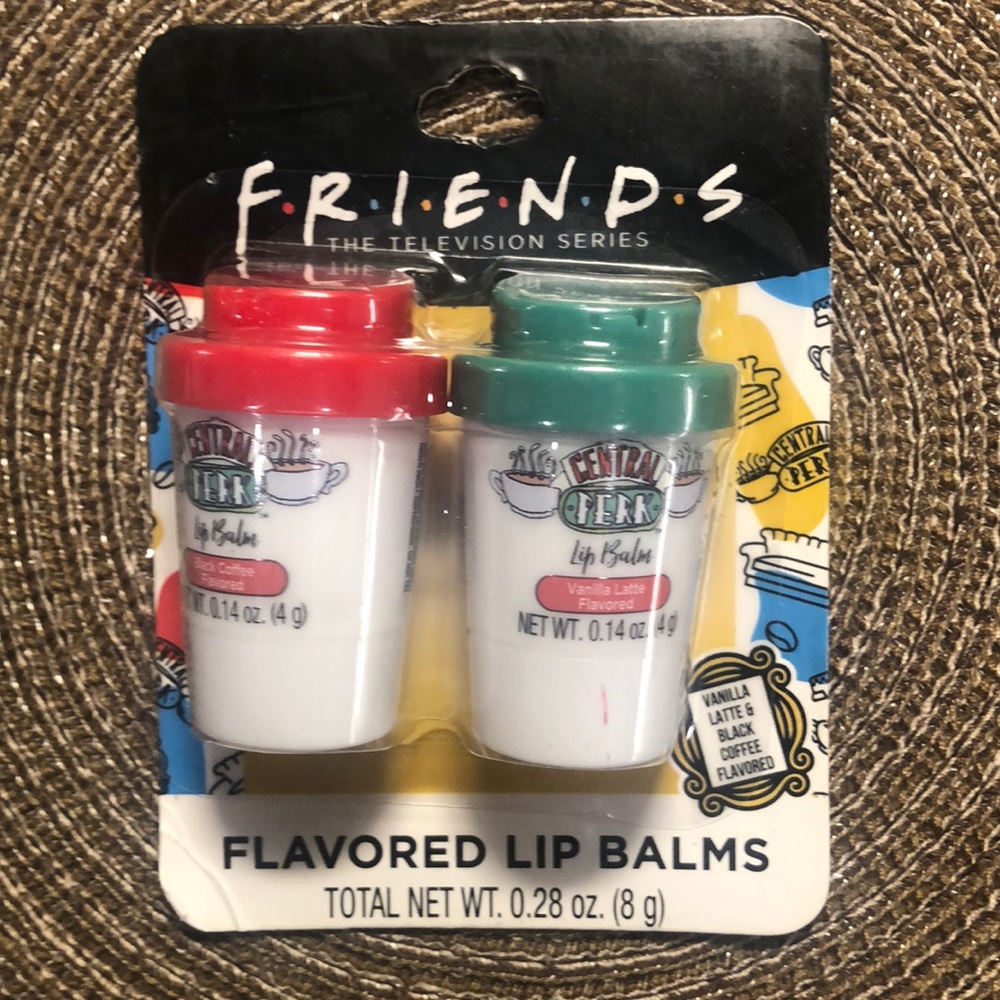 Friends Lip Balm Black Coffee & Vanilla Latte